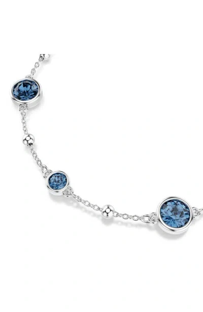 Swarovski Swaroski Imber Rhodium Plated Bracelet In Metallic