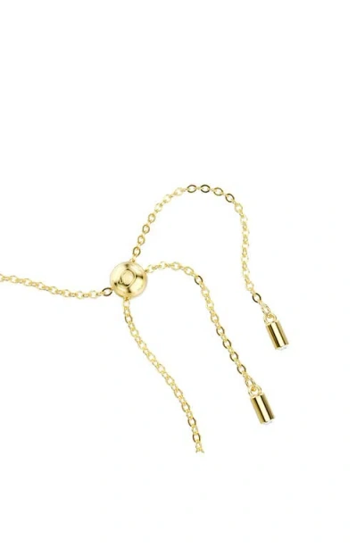 Swarovski Constella Gold-tone Plated Mixed Cuts Bracelet In Gold