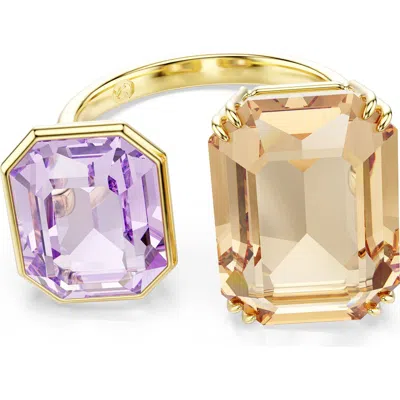 Swarovski Millenia Open Ring In Gold