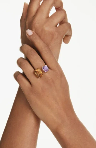 Swarovski Millenia Open Ring In Gold