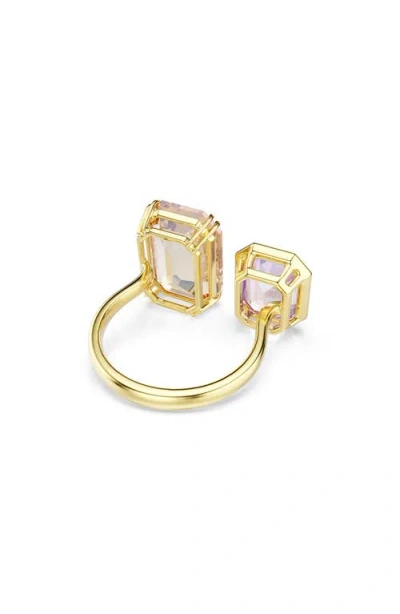 Swarovski Millenia Open Ring In Gold