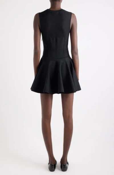 Givenchy Corset Mini Dress In Viscose In Black