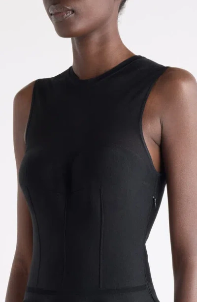 Givenchy Corset Mini Dress In Viscose In Black