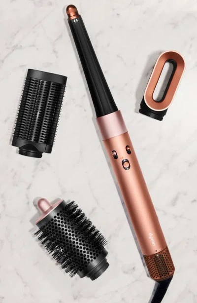 Dyson Limited Edition Airwrap Id Multi-styler For Straight To Wavy Hair In Amber Silk Null In Multi