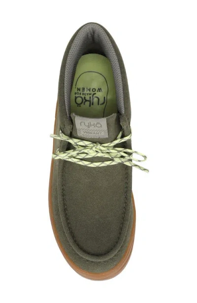Ryka Rykä Vibrant Wedge Chukka Boot In Green