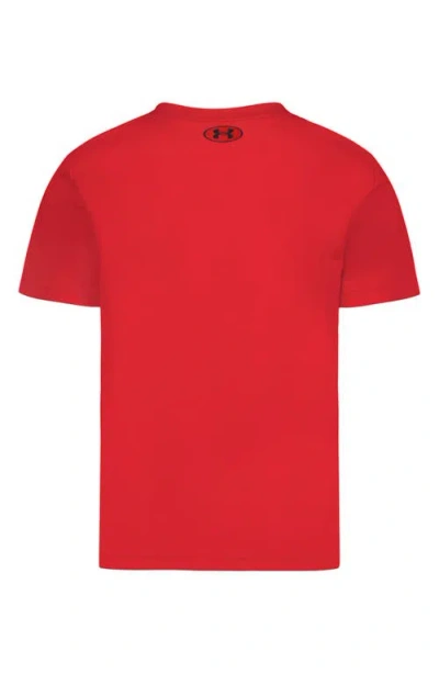 Under Armour Kids' Ua Legend Tech Graphic T-shirt In Red