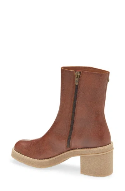 Toni Pons Piani Block Heel Bootie In Brown
