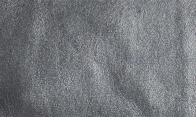 Alice And Olivia Donald High Rise Vegan Leather Side-button Skirt In Black