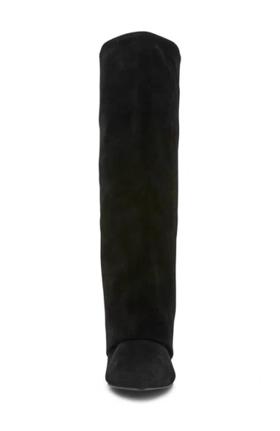 Steve Madden Women's Luca Suede Tall Boots In Black
