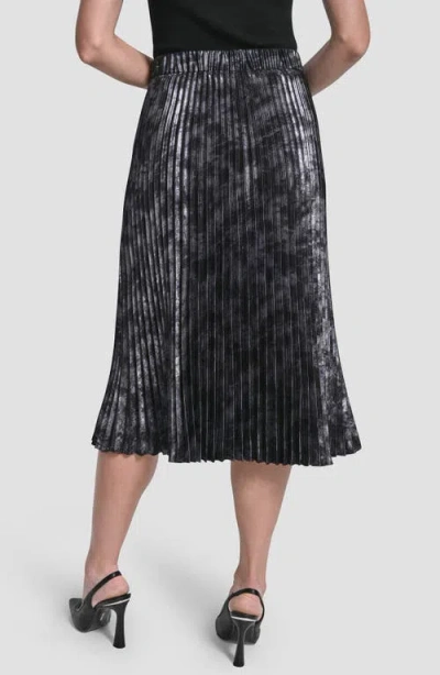 Dkny Women's Pleat Detail Midi Skirt In Black