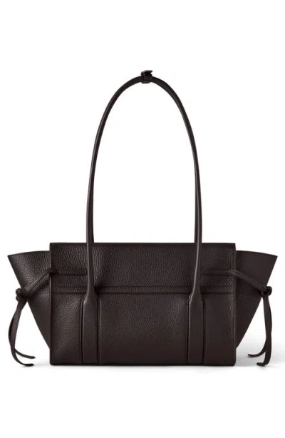 Mulberry Small Leather Soft Bayswater Shoulder Bag In Brown