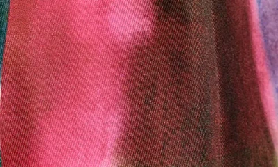 Isaac Mizrahi New York Plaid Double Breasted Trench Coat In Multi