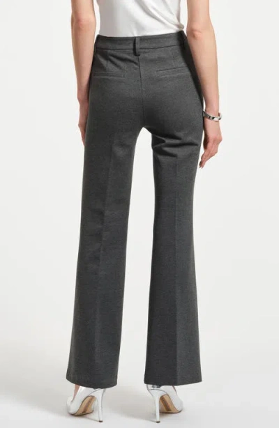 Isaac Mizrahi New York Flare Ponte Pants In Multi