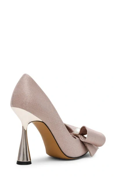 Betsey Johnson Women's Kyliee Embellished Bow Pumps In Gold