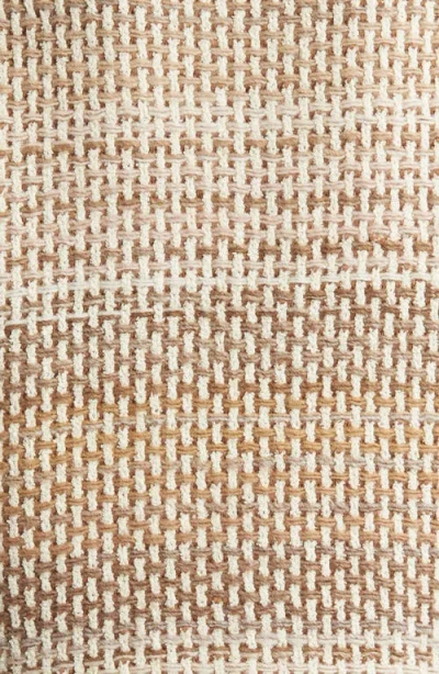 Veronica Beard Womens Desert Khaki Multi Sariyah Fringed-trims Cotton-blend Jacket In Neutral