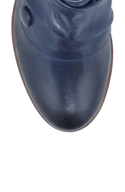 Miz Mooz Maxy Wedge Bootie In Blue