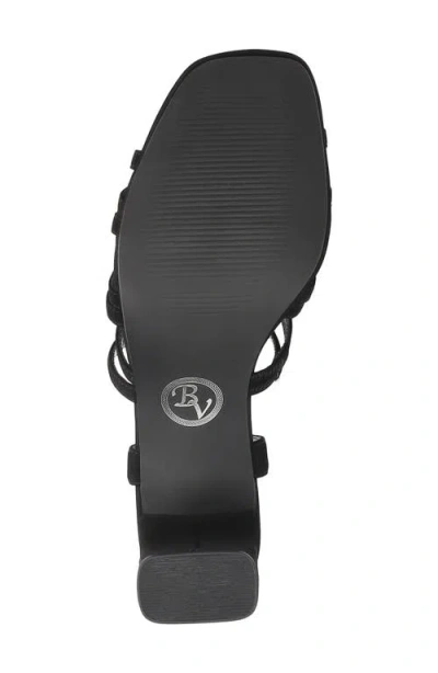 Bella Vita Women's Damsel Square Toe Heeled Sandals In Black
