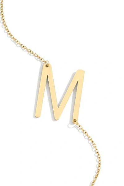 Mint & Lily Statement Initial Necklace