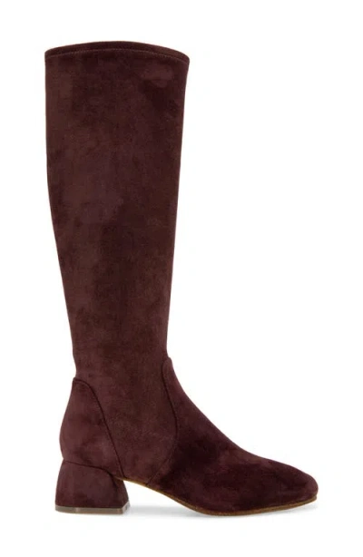 Gentle Souls Women's Emily Stretch Boots In Burgundy