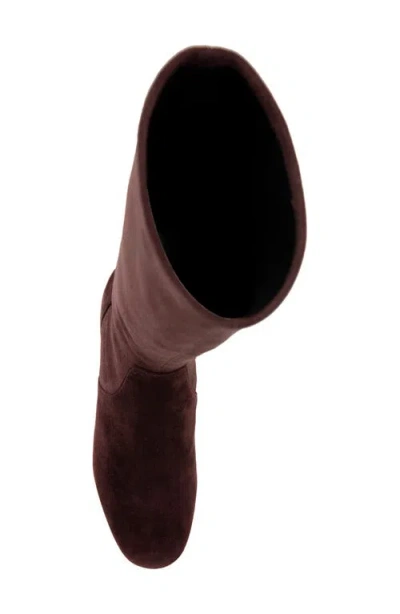 Gentle Souls Women's Emily Stretch Boots In Burgundy