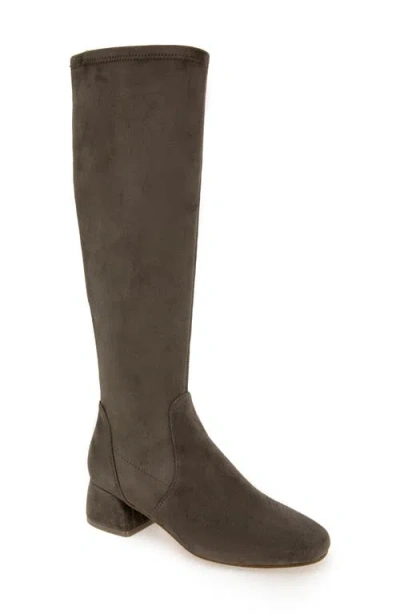 Gentle Souls Women's Emily Stretch Boots In Gray