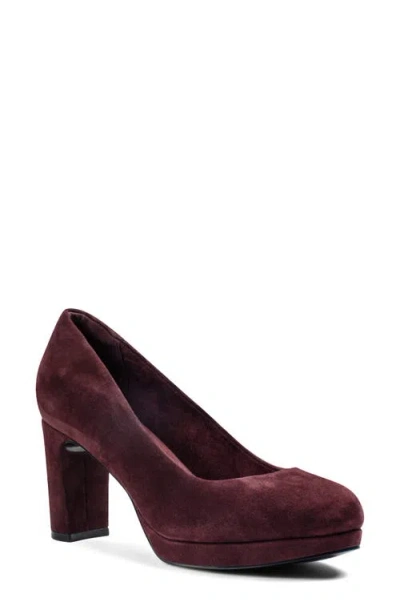 Rockport Women's Carmen Total Motion Dress Pumps In Burgundy