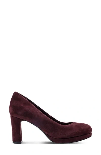 Rockport Women's Carmen Total Motion Dress Pumps In Burgundy