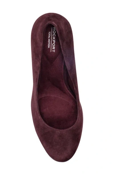 Rockport Women's Carmen Total Motion Dress Pumps In Burgundy