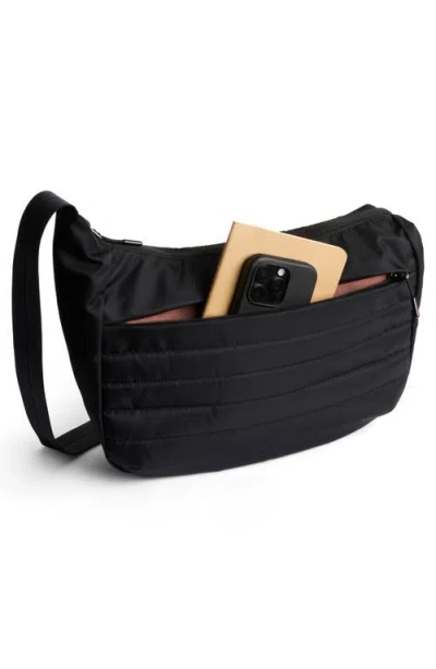 Bellroy Laneway Crescent Crossbody Bag In Black