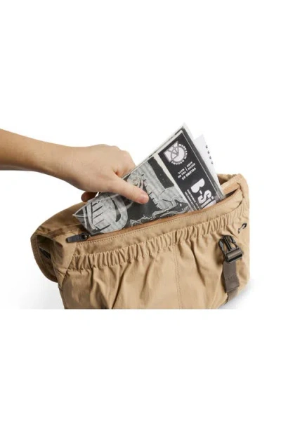 Bellroy Cinch Messenger Bag In Sand