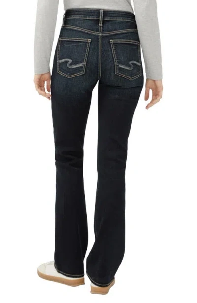 Silver Jeans Co. Women's Avery High Rise Curvy Fit Slim Bootcut Jeans In Blue
