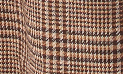 Do By Dee Ocleppo Tabitha Plaid Wide Leg Pants In Brown