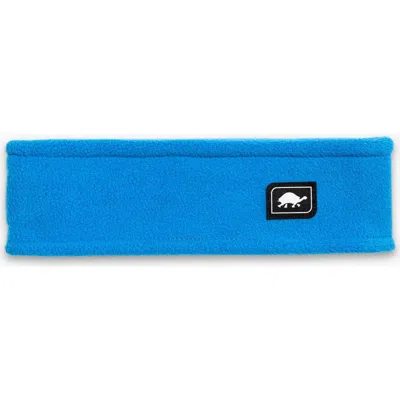 Turtle Fur Double-layer Fleece Headband In Blue
