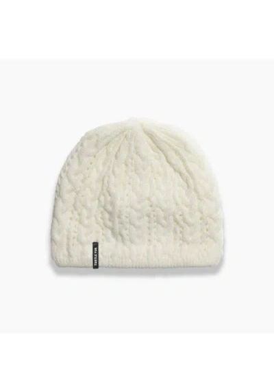 Turtle Fur Zelda Beanie In White