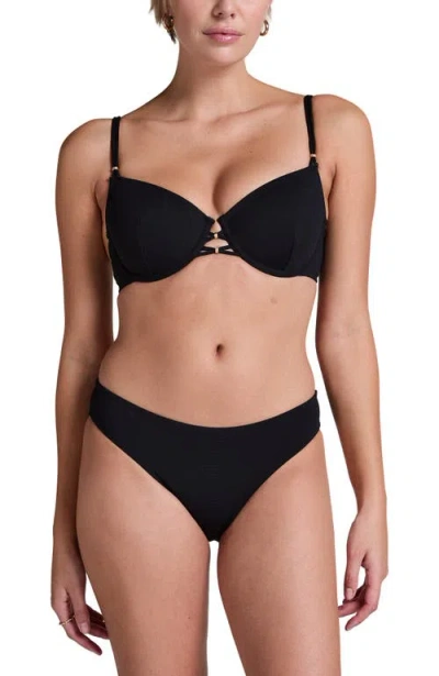Hunkemoller Holbox Bikini Top In Black