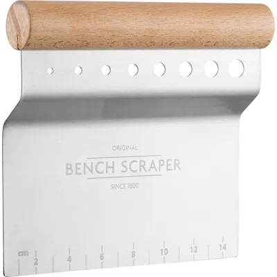 Mason Cash Innovative Kitchen Bench Scraper, 4-in-1 Dough Cutter With Herb Stripper In Multi