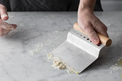 Mason Cash Innovative Kitchen Bench Scraper, 4-in-1 Dough Cutter With Herb Stripper In Multi