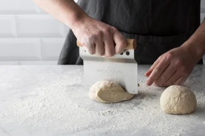 Mason Cash Innovative Kitchen Bench Scraper, 4-in-1 Dough Cutter With Herb Stripper In Multi