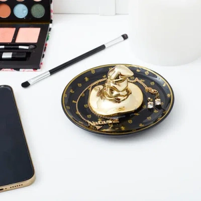 Harry Potter Ceramic Trinket Tray Jewelry Organizer In Black