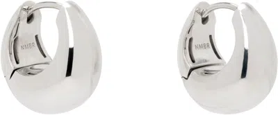 Numbering #5116 Small Earrings In Silver