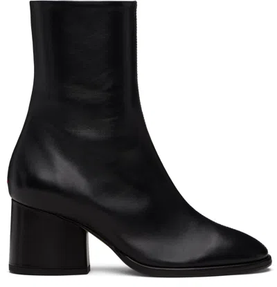 Aeyde Black Ayla Boots In Black