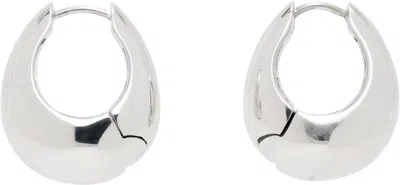 Numbering #5116 Small Earrings In Silver