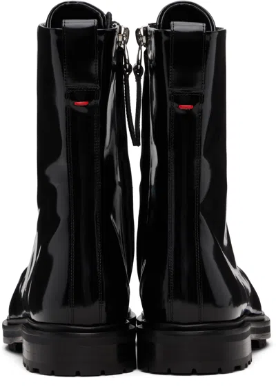 Aeyde Black Tate Boots In Black