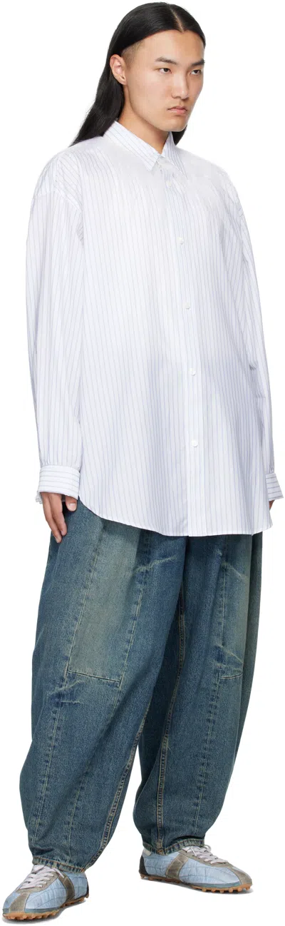 Hed Mayner Non-stretch Jeans In Blue