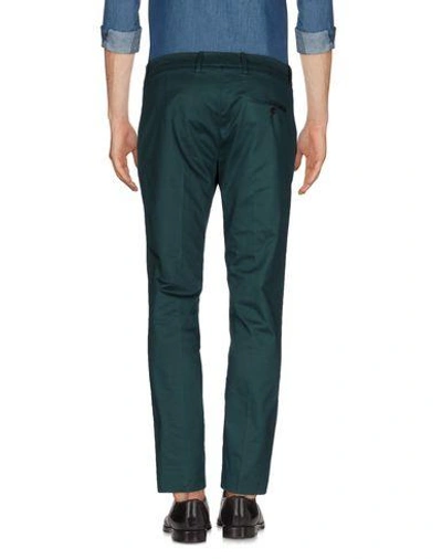 Shop Antonio Marras Casual Pants In Dark Green