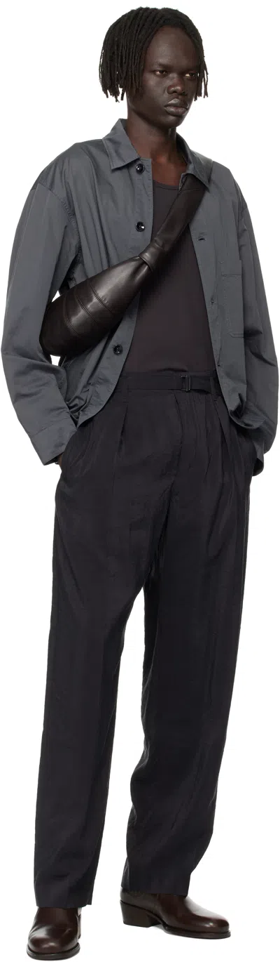 Lemaire Brown Small Croissant Bag