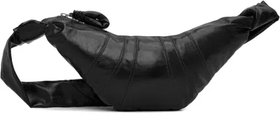 Lemaire Black Small Croissant Bag In Black