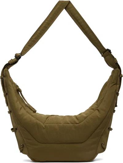 Lemaire Khaki Medium Soft Game Bag