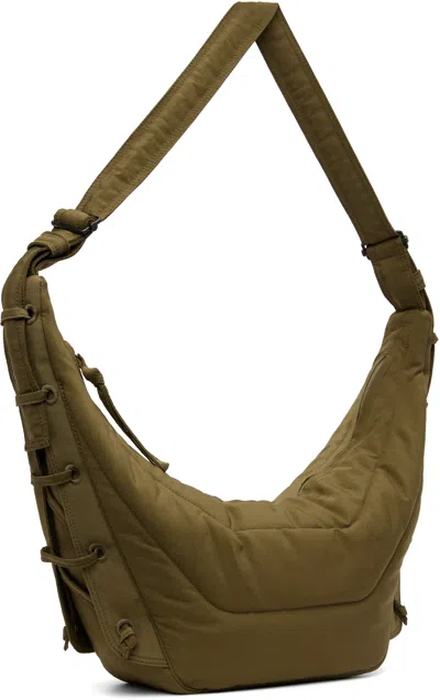 Lemaire Khaki Medium Soft Game Bag