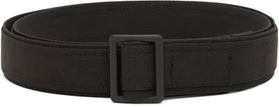 Issey Miyake Brown Wrap Belt In Black